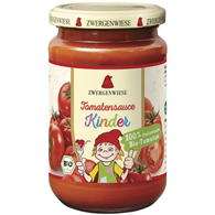 ZWERGENWIESE Sos pomidorowy dla dzieci bezglutenowy BIO 340ml