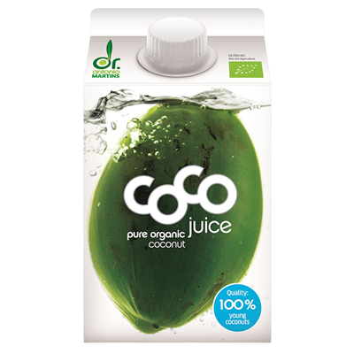 DR MARTINS Woda kokosowa naturalna BIO 500ml