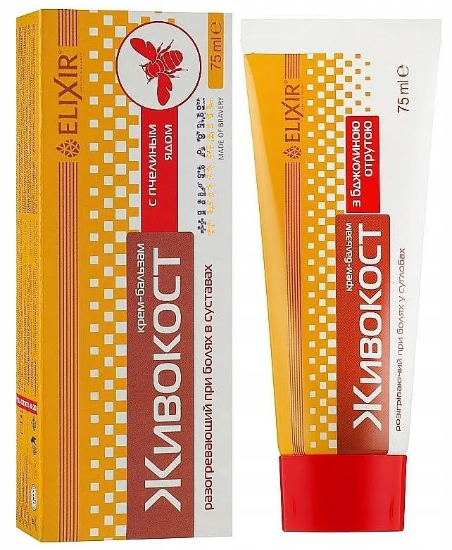 Elixir krem-balsam zywokost z jadem pszczelim 75ml