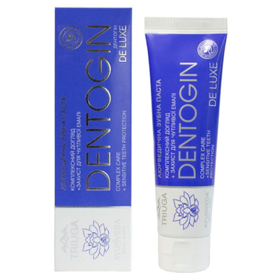 TRIUGA Pasta do zębów ajurwedyjska ochrona szkliwa bez fluoru 100g (Ukraina)