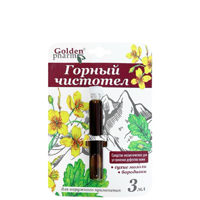 GOLDEN PHARM Glistnik górski ekstrakt ciemny 3ml