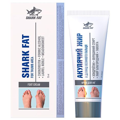 GOLDEN PHARM Tłuszcz rekina krem na haluksy z liściem laurowym 75ml