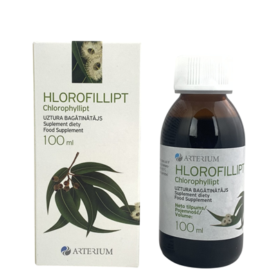 Chlorofillipt ekstrakt z eukaliptusa płyn 100ml ARTERIUM