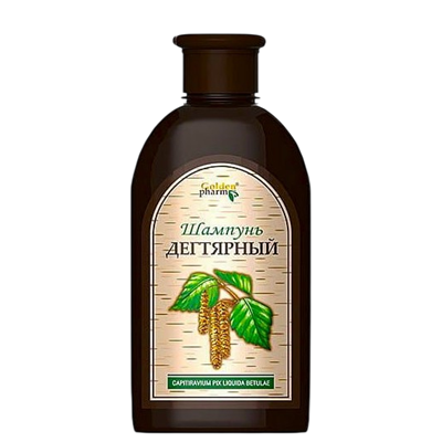 GOLDEN PHARM Szampon dziegciowy 250ml