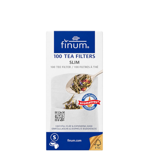 FINUM Filtry do herbaty Slim 100 szt.