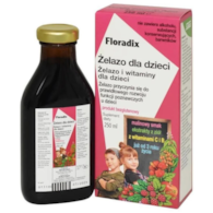 FLORADIX Żelazo i witaminy dla dzieci 250ml
