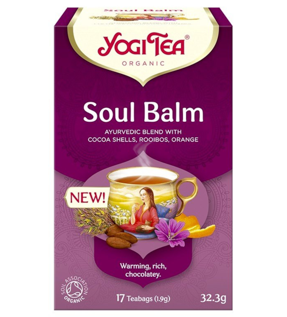 YOGI TEA Herbatka Soul Balm - balsam dla duszy BIO 17*1,9g