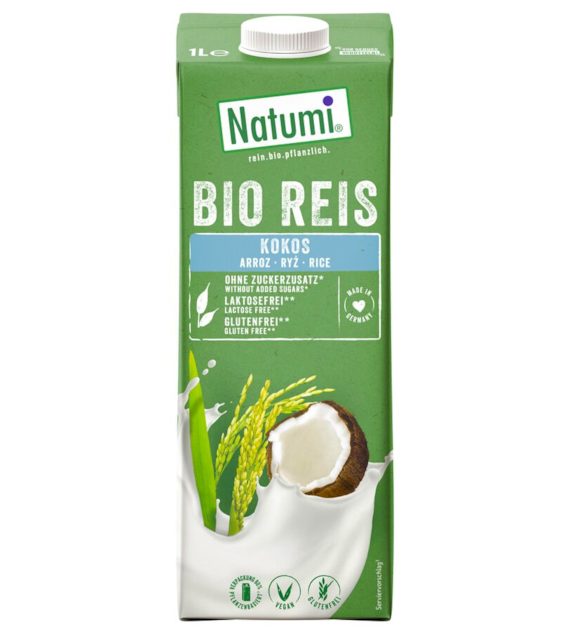NATUMI Napój ryżowo-kokosowy BIO 1l bezglutenowy