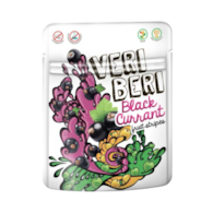 VERI BERI Żelki paski czarna porzeczka bez dodatku cukru bezglutenowe 50g