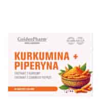 GOLDEN PHARM Kurkumina + Piperyna 30 tabletek