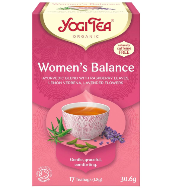 YOGI TEA Herbatka Women's Balance - równowaga dla kobiet BIO 17*1,8g