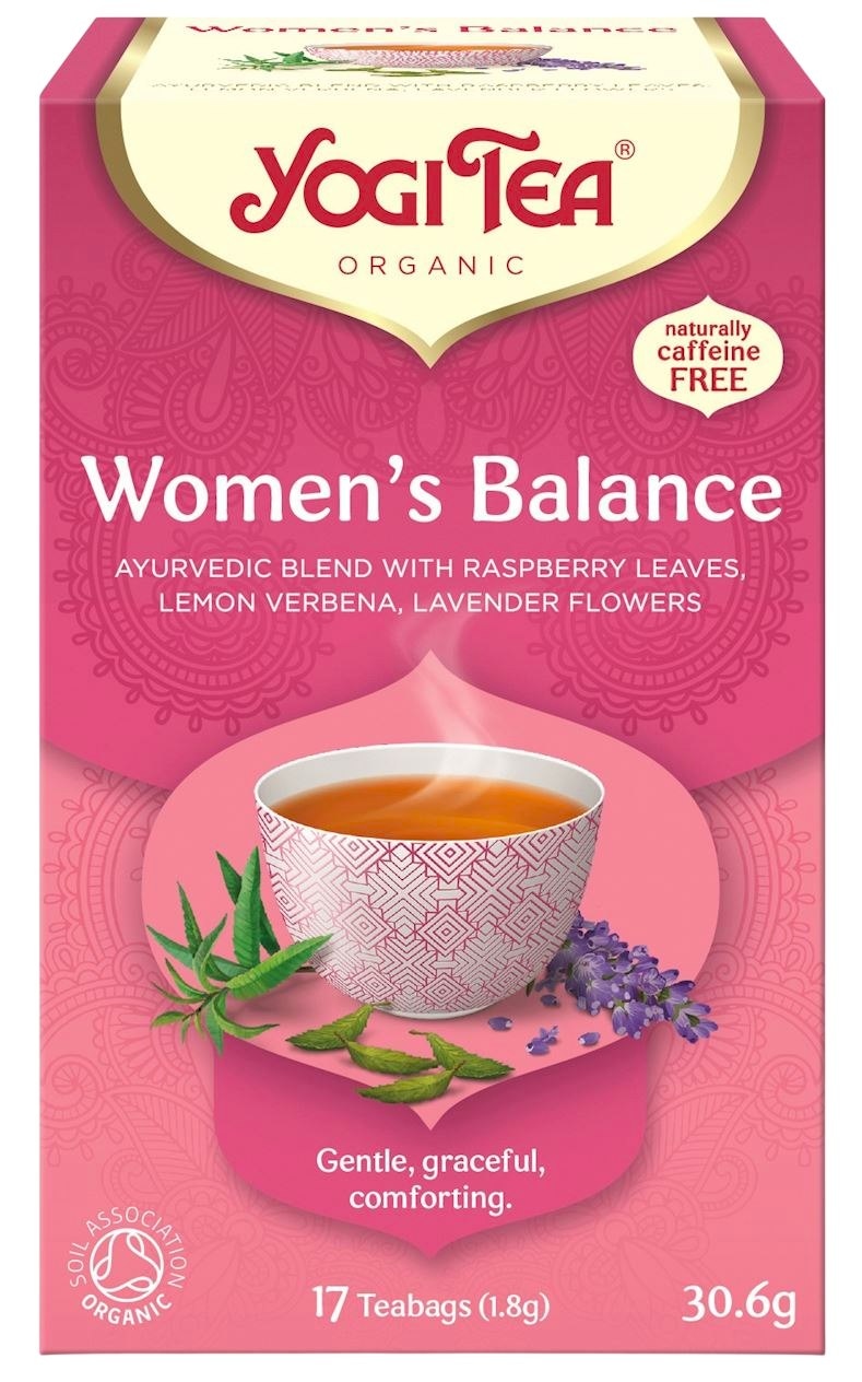 YOGI TEA Herbatka Women's Balance - równowaga dla kobiet BIO 17*1,8g