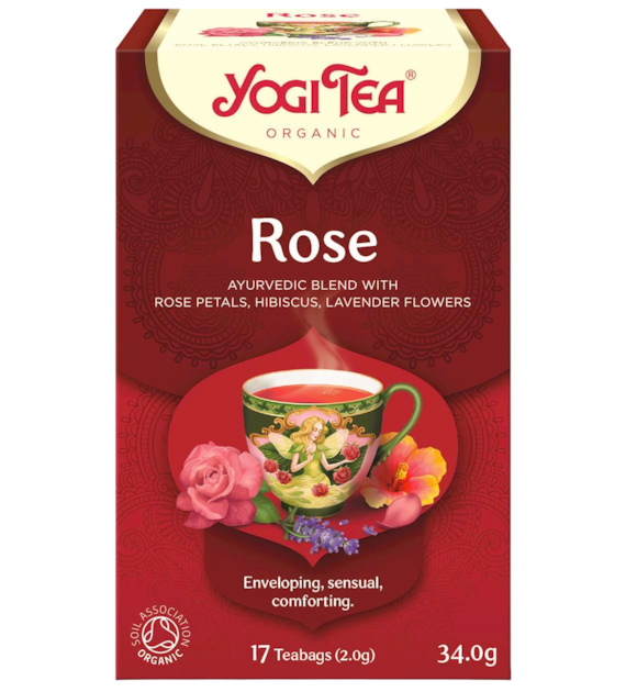 YOGI TEA Herbatka Rose BIO 17*2g