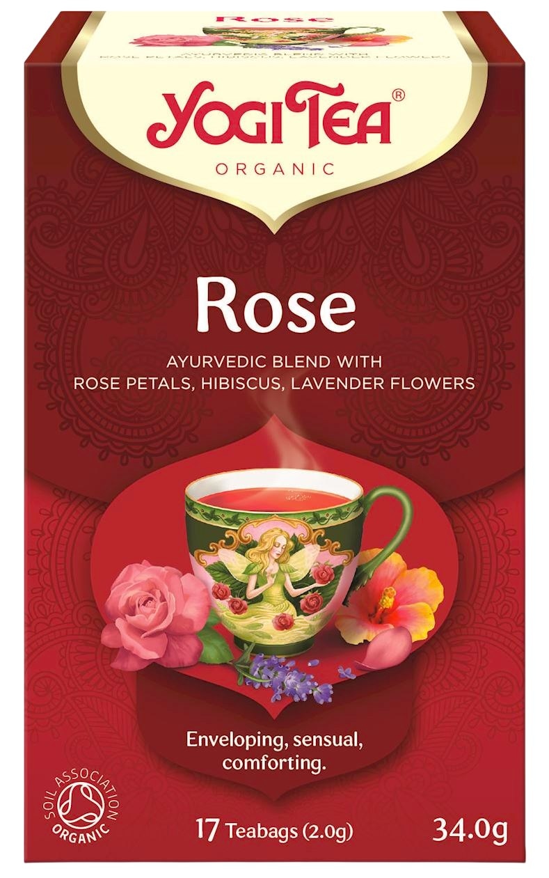 YOGI TEA Herbatka Rose BIO 17*2g