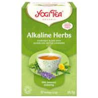 YOGI TEA Herbatka Alkaline Herbs - zioła alkaliczne BIO 17*2,1g
