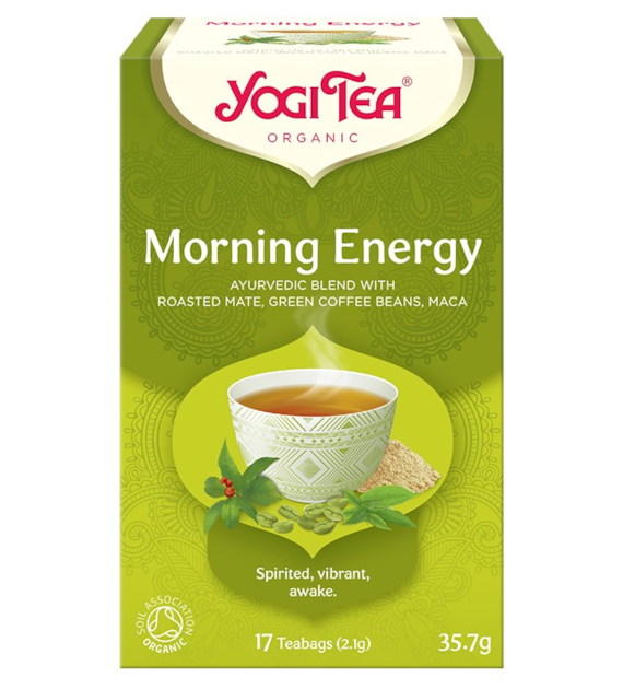 YOGI TEA Herbatka Morning Energy - poranna energia BIO 17*2,1g