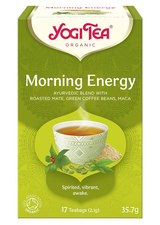 YOGI TEA Herbatka Morning Energy - poranna energia BIO 17*2,1g