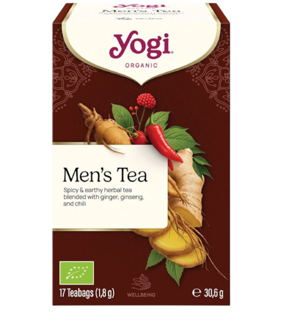 YOGI Herbatka Men's Tea - dla mężczyzn BIO 17*1,8g