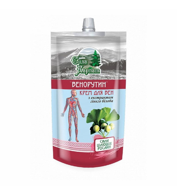 SIŁA KARPAT Wenorutin krem do nóg z ginkgo biloba 100ml