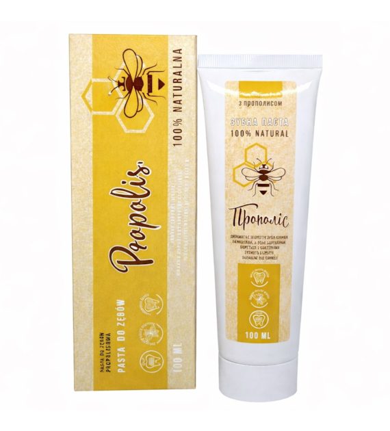 LEKOPRO Pasta do zębów Propolis bez fluoru 100ml