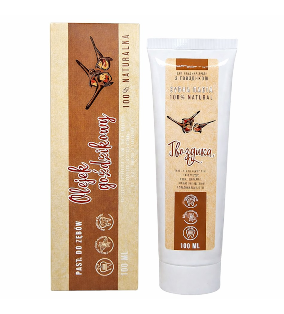 LEKOPRO Pasta do zębów Olejek goździkowy bez fluoru 100ml