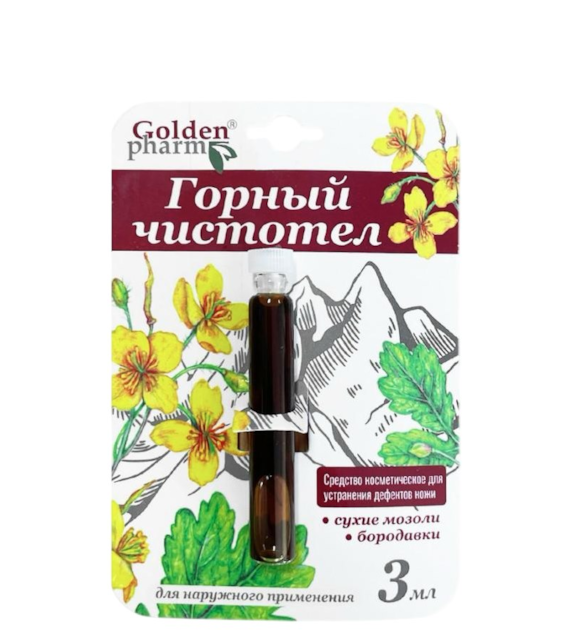 GOLDEN PHARM Glistnik górski ekstrakt ciemny 3ml