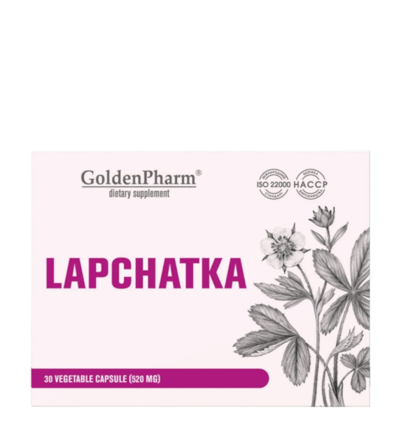 GOLDEN PHARM Pięciornik Biały 30 kaps.