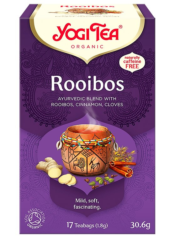 YOGI TEA Herbatka Rooibos z cynamonem i goździkami BIO 17*1,8g
