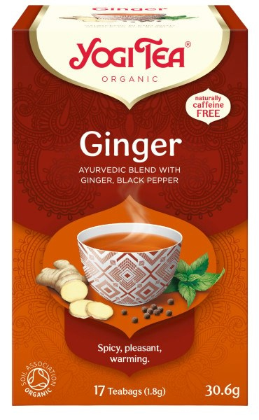 YOGI TEA Herbatka Ginger - imbirowa BIO 17*1,8g