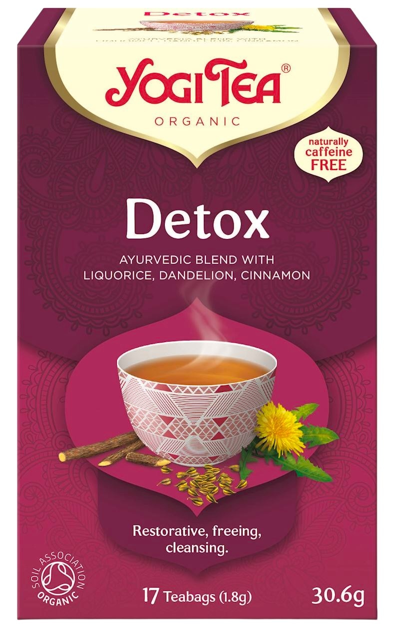 YOGI TEA Herbatka Detox - oczyszczanie BIO 17*1,8g