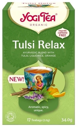 YOGI TEA Herbatka Tulsi Relax BIO 17*2g