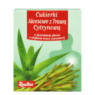 Cukierki Aloes + Trawa Cytrynowa 50g REUTTER
