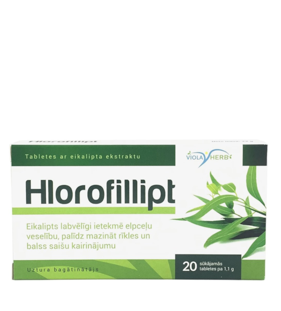 Chlorofillipt tabletki z eukaliptusa 20 szt. VIOLA HERB
