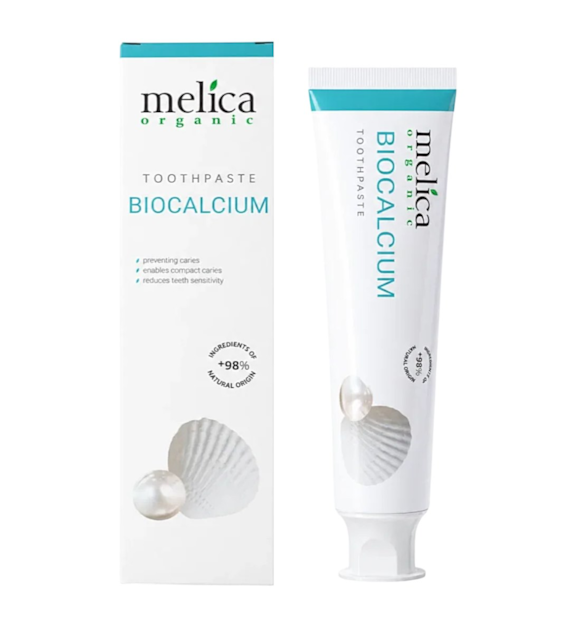 MELICA Pasta do zębów Biocalcium bez fluoru 100ml