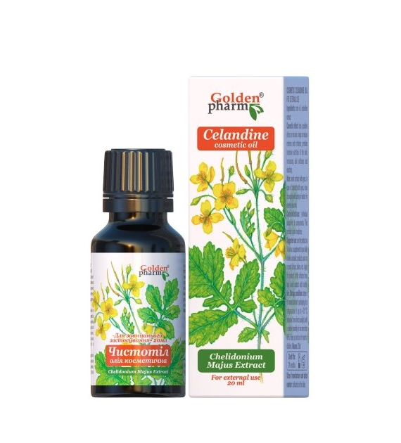 GOLDEN PHARM Olejek z glistnika jaskółcze ziele 20ml