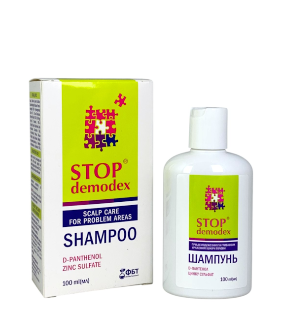 STOP DEMODEX Szampon do włosów 100ml GOLDEN PHARM
