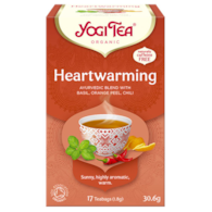YOGI TEA Herbatka Heartwarming - radość życia BIO 17*1,8g