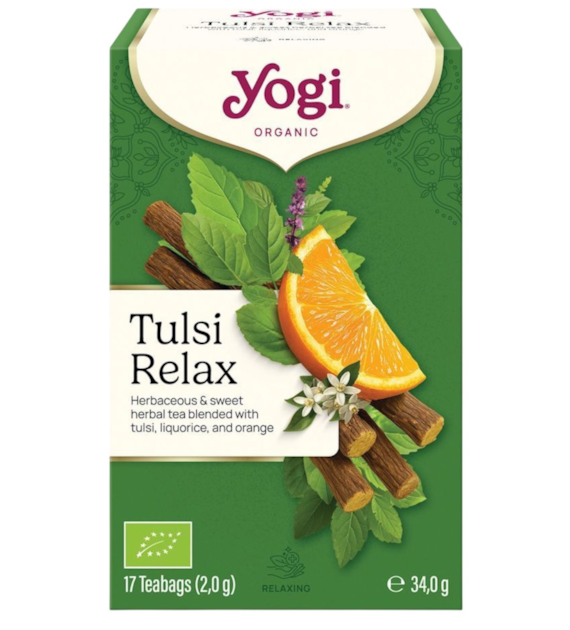YOGI Herbatka Tulsi Relax BIO 17*2g