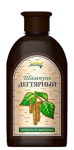 GOLDEN PHARM Szampon dziegciowy 250ml