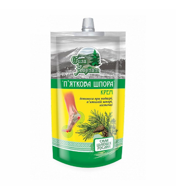SIŁA KARPAT Krem do stóp przeciw ostrogom i haluksom 100ml