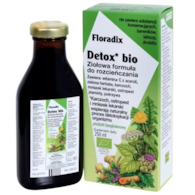 FLORADIX Detox BIO ziołowa formuła do rozcieńczania 250ml