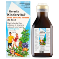 FLORADIX Kindervital nowa owocowa formuła dla dzieci 250ml