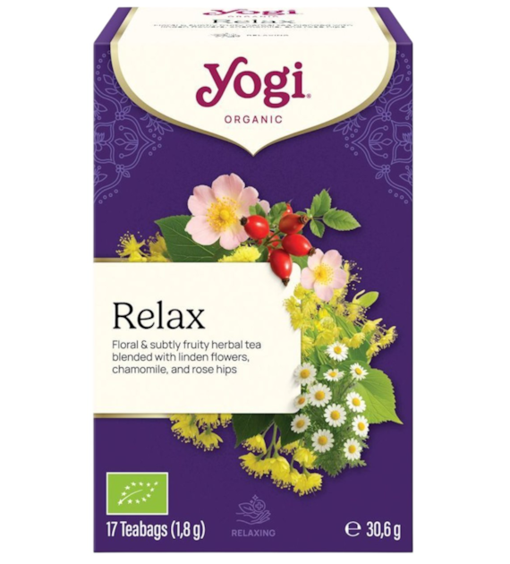 YOGI Herbatka Relax BIO 17*1,8g