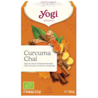 YOGI Herbatka Curcuma Chai z kurkumą BIO 17*2g