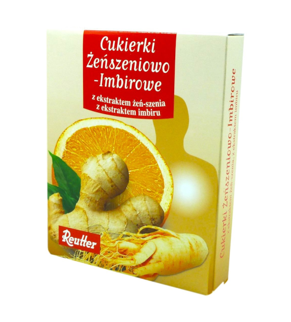 Cukierki Żeńszeń + Imbir 50g REUTTER