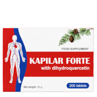 Kapilar Forte z witaminą C i rutyną 200 tabletek (Ukraina)