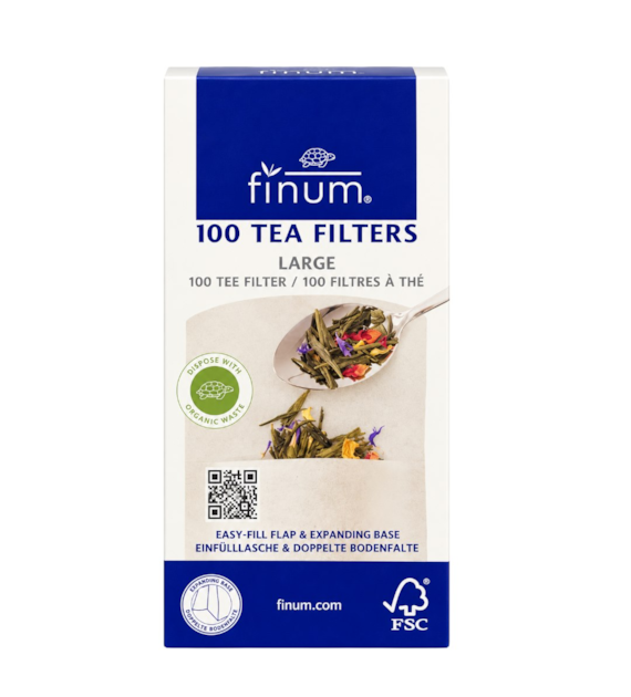 FINUM Filtry do herbaty Large 100 szt.