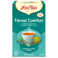 YOGI TEA Herbatka Throat Comfort - na gardło BIO 17*1,9g