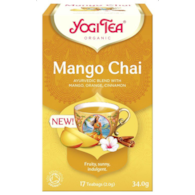 YOGI TEA Herbatka Mango Chai BIO 17*2g