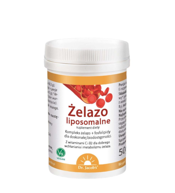 DR. JACOB'S Żelazo liposomalne 50g